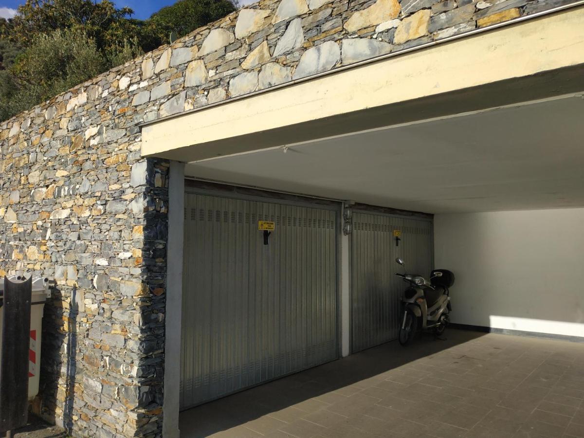 Casaviva - Ampio Trilocale Vista Mare Con Piscina - Pieve Alta Lägenhet Pieve Ligure Exteriör bild